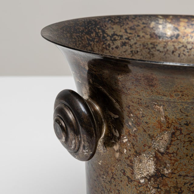 20th Century French Silver Plated Champagne Bucket For Sale - Image 13 of 18