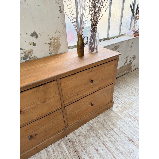 Vintage Pine Chest of Drawers, 1950s For Sale - Image 11 of 18