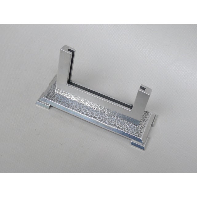 Metal Bauhaus Picture Frames in Aluminum, Germany, 1930s, Set of 2 For Sale - Image 7 of 16