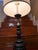 Sandel Vintage Hollywood Regency Baluster Table Lamp by Sandel With Fluted Drum Shade For Sale - Image 4 of 8