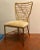 Metal Currey & Co. Modern Gold and Velvet Vinton Side Chair For Sale - Image 7 of 7