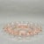 Glass Vintage Pink Anchor Hocking Depression Glass “Old Colony” 3 Part Divided Relish Dish Platter For Sale - Image 7 of 8