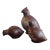 ​Mid-Century Howard Pierce California Pottery Quail Family - Set of 3 For Sale