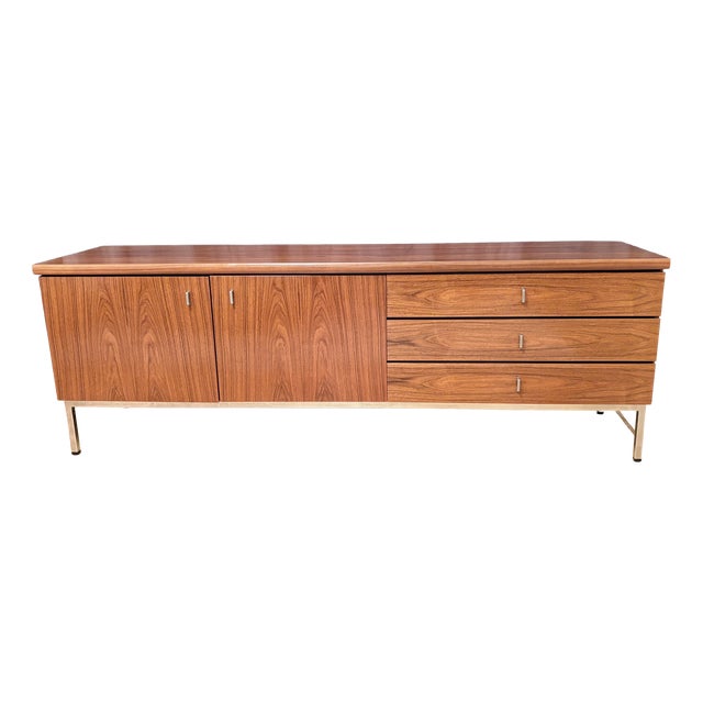Walnut Veneer Sideboard, Germany, 1970s For Sale