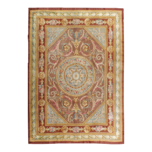 Antique French Savonnerie Rug in the Style of Louis XV