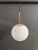 Vintage Opaline Glass Pendant Light, in Very Good conditions. Designed 1990 to 1999 I have official proof of authenticity...