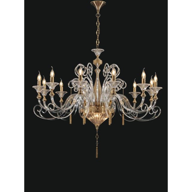 Not Yet Made - Made To Order Collection Dubai Chandelier in Metal and Crystal by Jago For Sale - Image 5 of 7