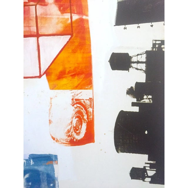 Robert Rauschenberg Lmtd Edtn Lithograph Print Gagosian Gallery Pop Art Exhibition Poster " Transom " 1963 For Sale - Image 11 of 13