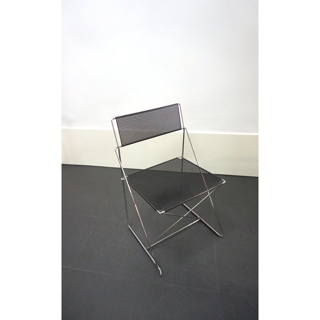 Nuova X-Line Stackable Chairs by Niels Jørgen Haugesen for Magis, 1970s, Set of 4 For Sale - Image 9 of 14