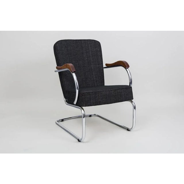 1960s Set of Vintage Bauhaus Armchairs by Kovona, 1960s For Sale - Image 5 of 7