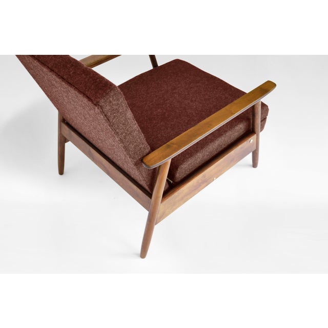 1970s Vintage Convertible Sleeping Armchair by Valerija Ema Cukermanienė for Vilniaus Baldų Kombinatas, 1960s For Sale - Image 5 of 9
