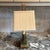 1930s Green Onyx & Brass Bouillotte Lamp For Sale - Image 4 of 12