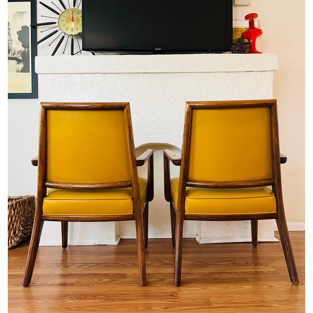 1960s Pair of Mid Century Modern Monteverdi Young Armchairs by Maurice Bailey For Sale - Image 5 of 12