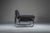 Black Bauhaus Lounge Chair in Black Leather attributed to Johan Bertil Häggström for Swed-Form / Ikea, Sweden, 1970s For Sale - Image 8 of 15