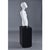 Modern Minimalist White Life Size Figural Sculpture on Black Pedestal Base For Sale - Image 9 of 13