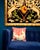 2010s Crane Bird Design Decorative Pillow With Insert in Whimsical Style Chinoiserie Decor For Sale - Image 5 of 5