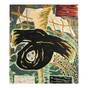 Gregory Amenoff, Gnarl, Woodcut