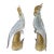 Mid-Century Murano Style Glass Birds— A Pair For Sale