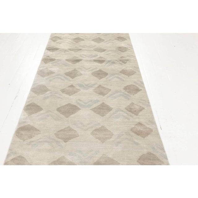 Modern Modern Tibetan Silk Runner by Doris Leslie Blau For Sale - Image 3 of 6