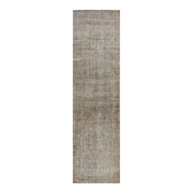 1970s Vintage Persian Runner Rug 3’0″ X 10’6″ For Sale