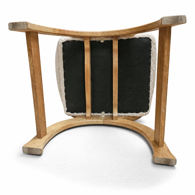 Kurul Armchair in Oak by Henning Kjærnulf, Denmark, 1960s For Sale - Image 4 of 6