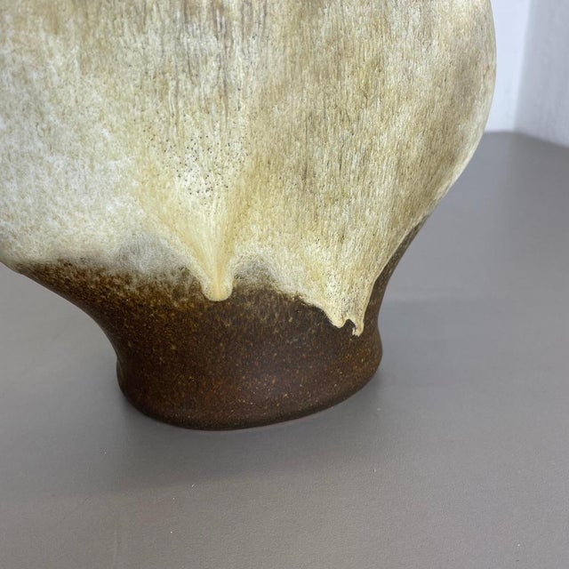 Fat Lava Ceramic Pottery Vase by Gerda Heukeroth for Carstens Tönnieshof, Germany, 1970s For Sale - Image 12 of 18