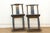 Black Pair of Antique Folding Campaign Chairs For Sale - Image 8 of 11