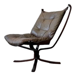 1970s "Falcon" Chair Attributed to Sigurd Ressell for Vatne Möbler For Sale