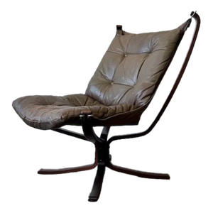 1970s "Falcon" Chair Attributed to Sigurd Ressell for Vatne Möbler