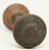 Antique Victorian door knobs made by Mallory Wheeler in 1880 catalog. It was part of the W-10400 Greek Warrior group. Good...