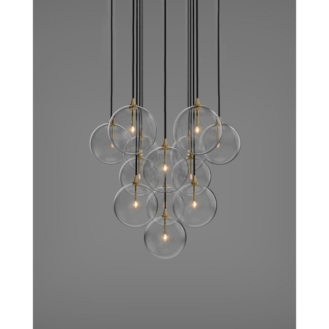 Not Yet Made - Made To Order Cluster 13 Chandelier For Sale - Image 5 of 11