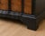 1980s 1980s Henredon Hollywood Regency Burl Wood & Ebonized 6-Drawer Triple Dresser For Sale - Image 5 of 6
