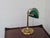 Art Deco Vintage Brass Art Deco Bankers Lamp With Pull Chain Light For Sale - Image 3 of 7