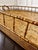 A spectacular oversized vintage brass gallery tray, measuring approximately 48 inches long by 24 inches wide. This...