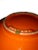 Vintage West German Pottery Orange Bowl For Sale - Image 4 of 5