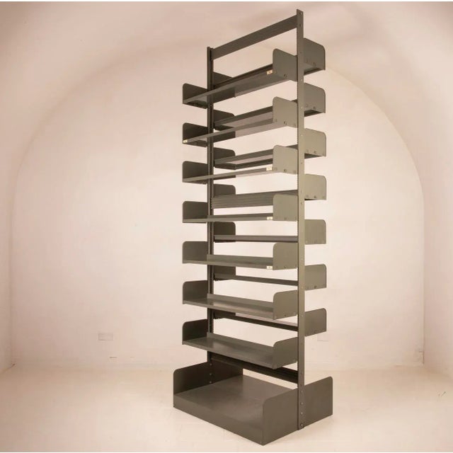 This extraordinary congresso bookcase was designed and produced by lips vago in 1967, representing one of the most...