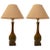 Teardrop Ceramic High Glaze Table Lamps - a Pair For Sale In New York - Image 6 of 6