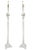 Vintage Sirmos Wood Rams Head Floor Lamps With Brass Hardware, Restored, 1975 For Sale - Image 9 of 11
