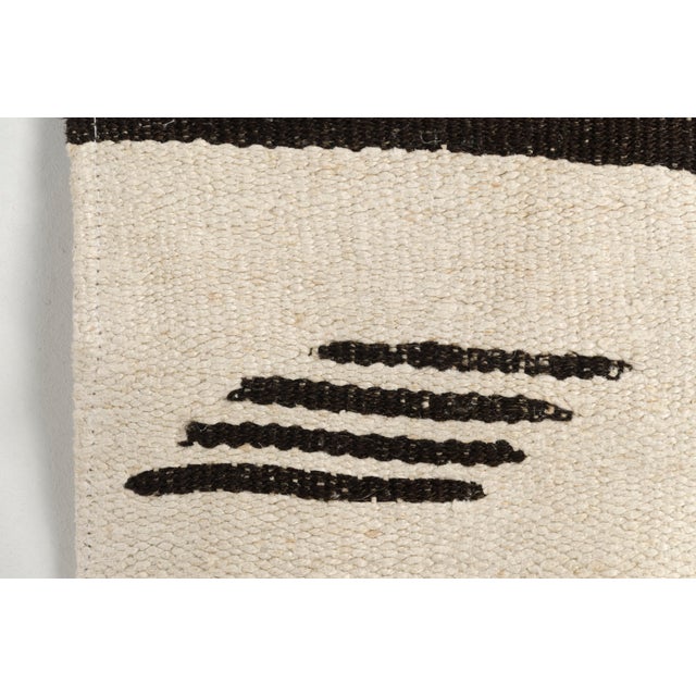 1960s Vintage Anatolian Hemp Kilim Rug For Sale - Image 5 of 10