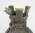 Wonderful Japanese incense burner in the form of a straw hut with a modeled bird. The Bizen area is located in the Okayama...