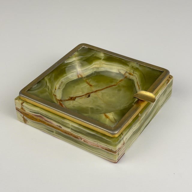 Vintage Onyx Ashtray, Italy, 1950s For Sale - Image 9 of 17