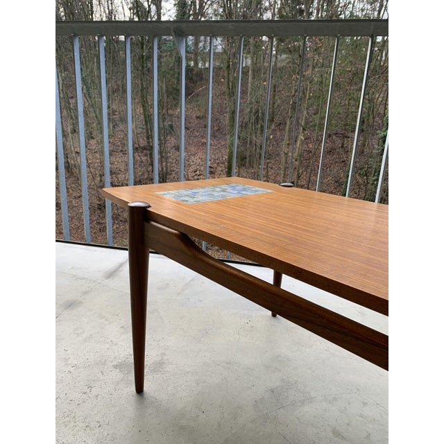 Teak Coffee Table by Louis Van Teeffelen for Wébé, 1960s For Sale - Image 6 of 18