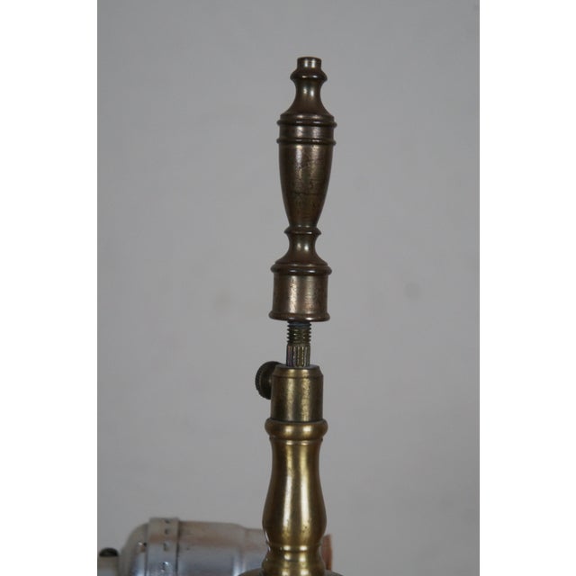 Antique Staffordshire Scottish Highlander Horse Deer Stag Hunt Table Lamp For Sale - Image 10 of 12