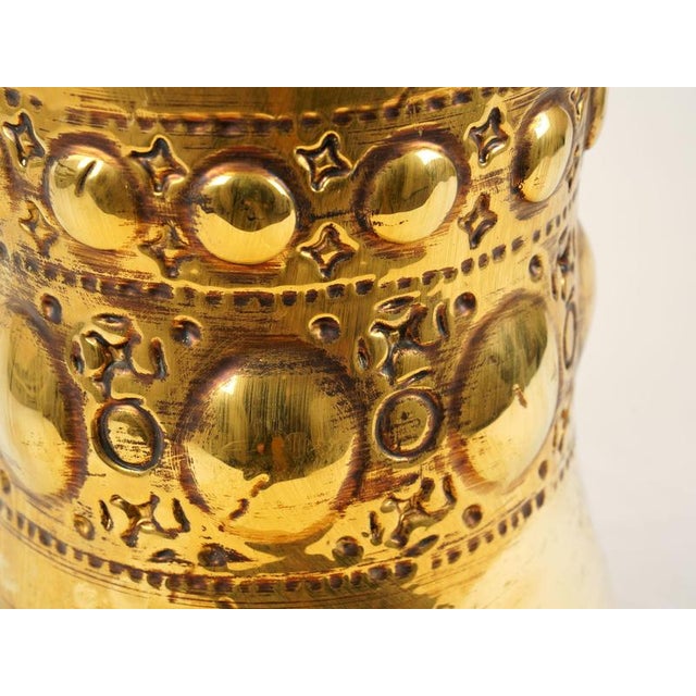 Ceramic Platinum Luster Myra Side Table by deBlona For Sale - Image 7 of 11