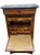 Louis Philippe Secretary Desk in Burr Walnut with Marble Top, 1890s For Sale - Image 3 of 10
