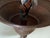 Art Nouveau UFO Pendant Lamp in Copper and Glass attributed to Ezan, 1930s For Sale - Image 12 of 14