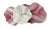Large 15" Keith Fortley Signed Post-Modern Sculptural Flower Centerpiece – Pink & Opalescent White For Sale - Image 4 of 17