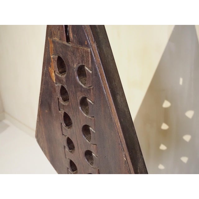 1990s Luciano Bertolotto, Primitive Brut Sculpture, 1997, Wood & Marble For Sale - Image 5 of 18