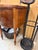 1900 - 1909 Regency/Federal Figured Mahogany Sideboard With Bowed Ends, Turned Legs, and the Distinctive Arched Center Panel. For Sale - Image 10 of 12