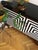 Wood Modular Sideboard with Op Art Motif, 1970s, Set of 3 For Sale - Image 7 of 10